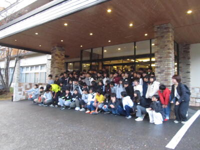 the picture in front of hotel